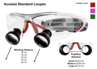 Standard Loupes Accesia Black Standard Loupes Accesia Black