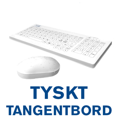 Accesia Tangentbord & Mus Purekeys Trådlös Paket DE Accesia Tangentbord & Mus Purekeys Trådlös Paket DE