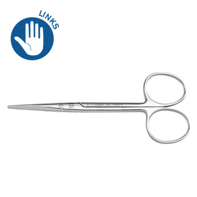 LINKS Schere Metzenbaum Gebogen Accesia LINKS Schere Metzenbaum Gebogen Accesia