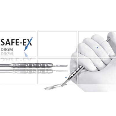Scalpel Handle, Safe-Ex Scalpel Handle, Safe-Ex