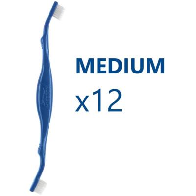 Tandborste BizziBrush® Accesia Medium Zippåse (12 st) Tandborste BizziBrush® Accesia Medium Zippåse (12 st)