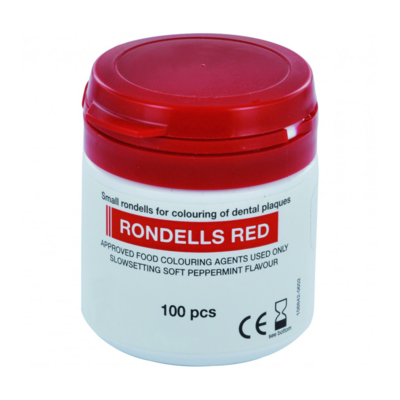 Colouring Rondells Red (100 pcs) Colouring Rondells Red (100 pcs)