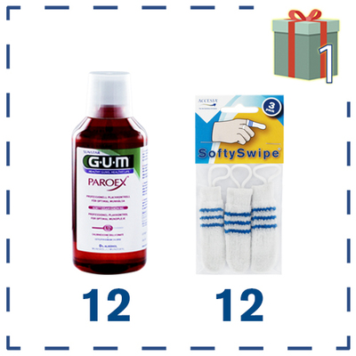 Klorhexidin & SoftySwipe® paket