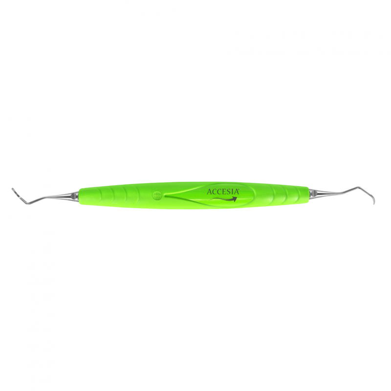 Curette Univ. Columbia (13-14) Grün Stainless Steel Curette Univ. Columbia (13-14) Grün Stainless Steel