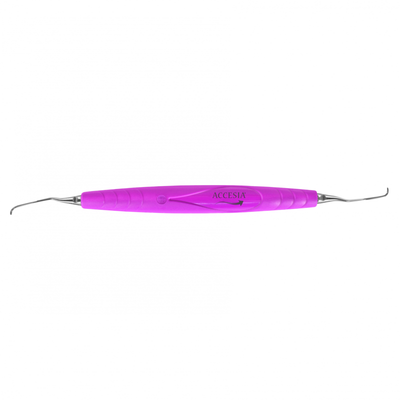 Curette Gracey (11-12) Purple (Mesial) Stainless Steel Curette Gracey (11-12) Purple (Mesial) Stainless Steel