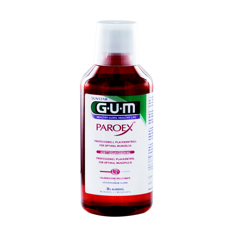 GUM Chlorhexidine rinse 300 ml 0.12% GUM Chlorhexidine rinse 300 ml 0.12%