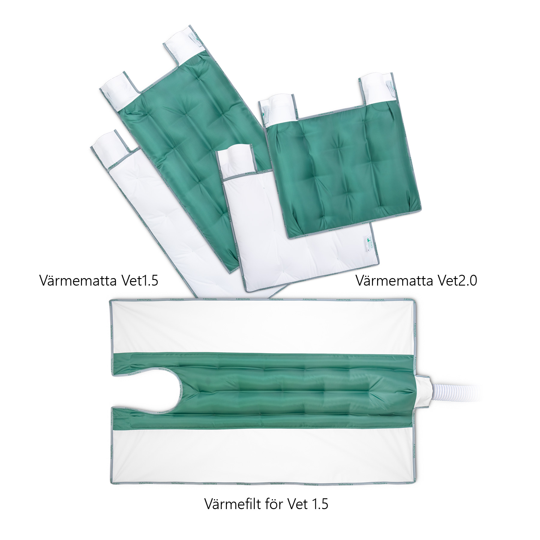 Värmemattor och värmefilt