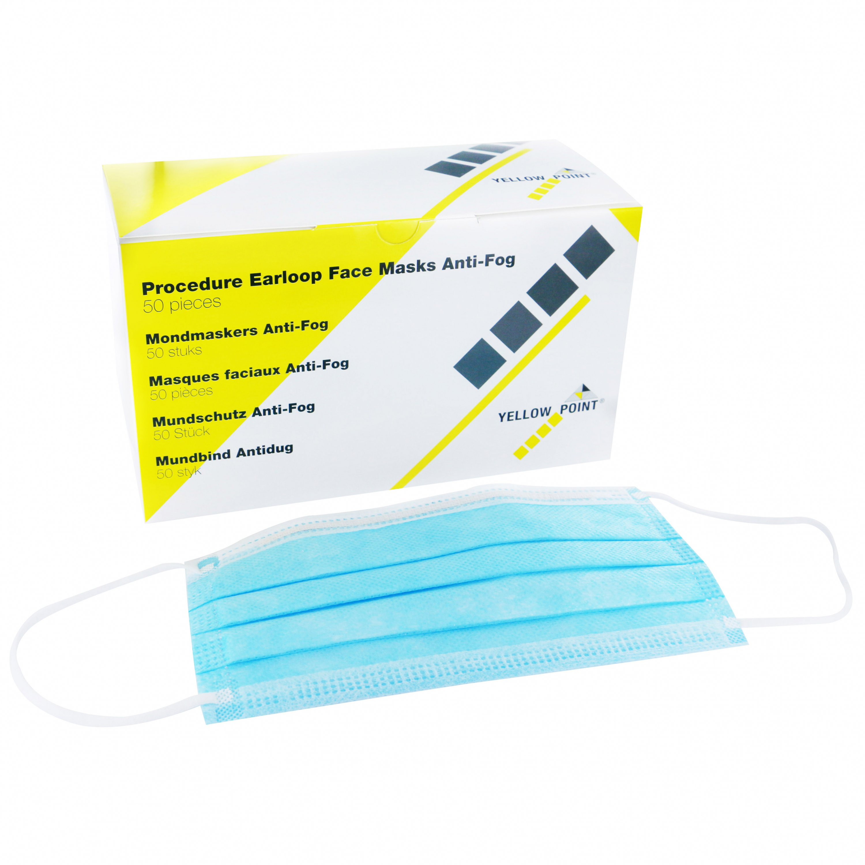 Munskydd antifog 3-lags (50 st) - Accesia